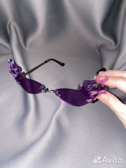 Очки в виде пламени/огня