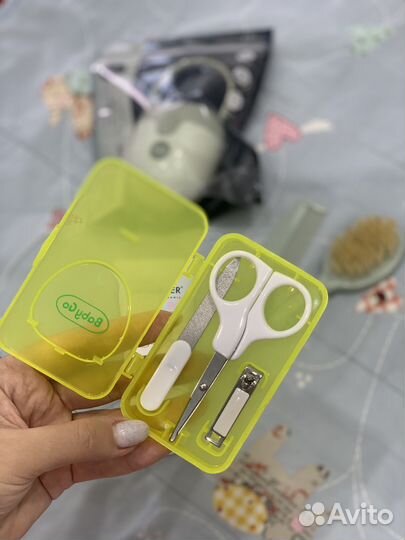 Контейнер для соски новый happy baby, крем bubchen