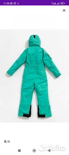 Зимний комбинезон для девочки, рост 158