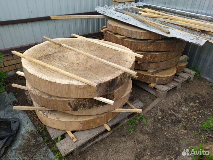 Дубовые спилы