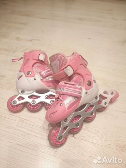 Коньки роликовые детские, р.31-34