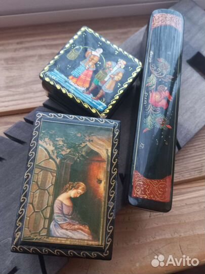 Лаковые шкатулки