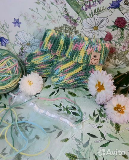 Носочки для новорожденного