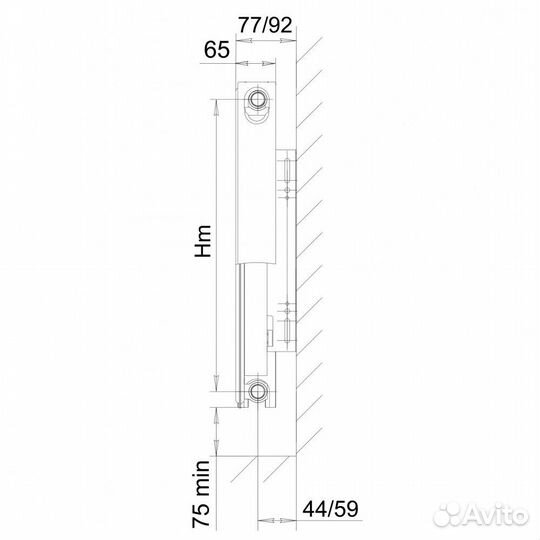 Стальной панельный радиатор отопления Лемакс VC11