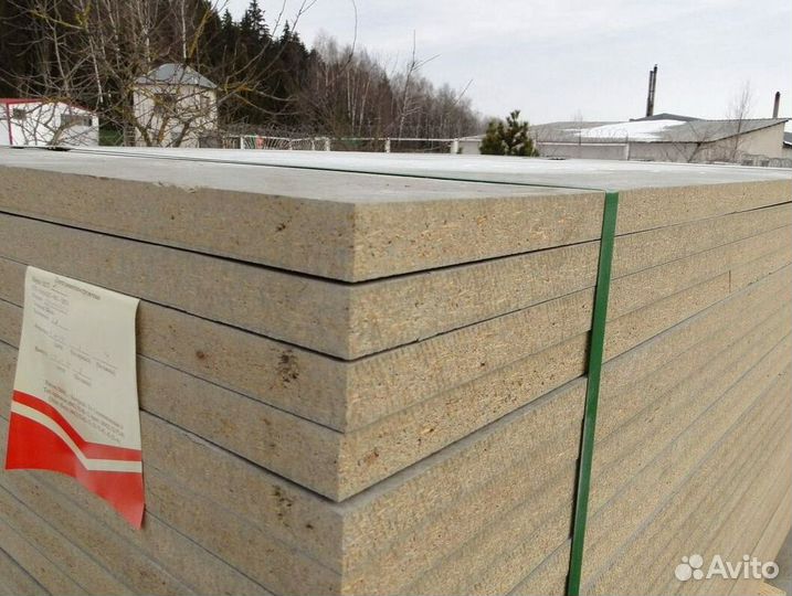 Плиты цсп бзс 10, 12, 16, 20 мм