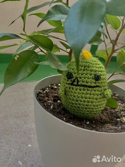 Игрушка, мягкая игрушка, брелок вязаный