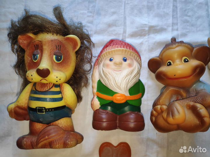 Резиновые игрушки СССР