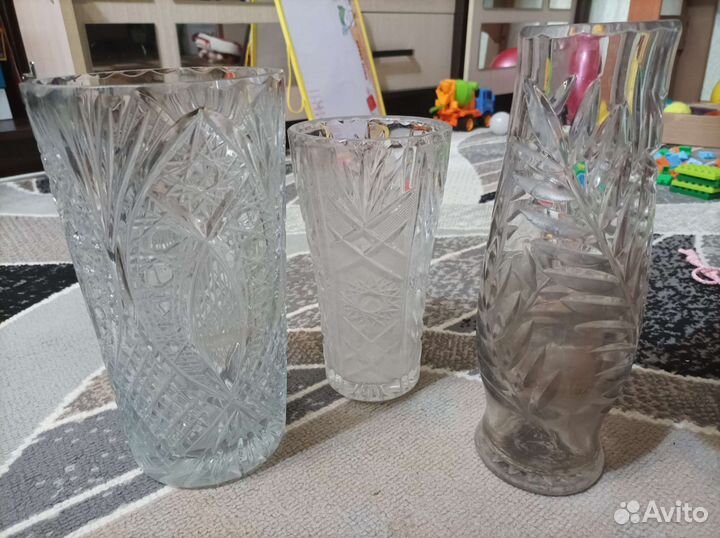 Хрустальная ваза