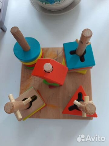 Развивающие деревянные игрушки