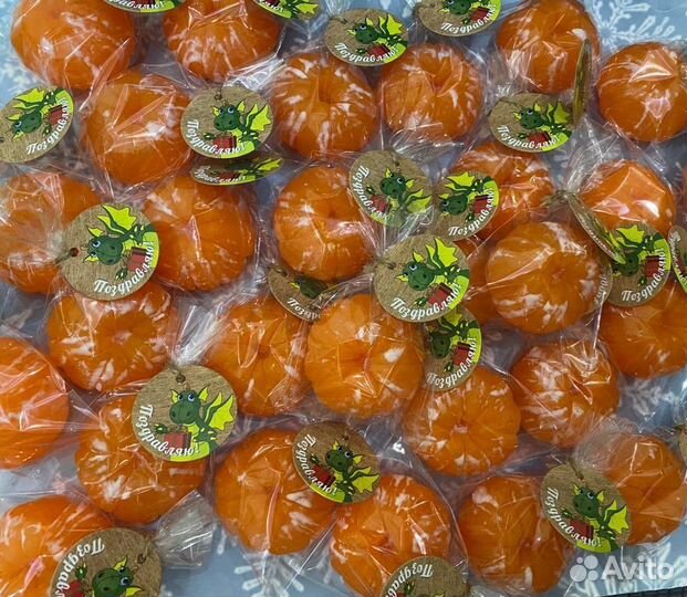 Мандарины мыло