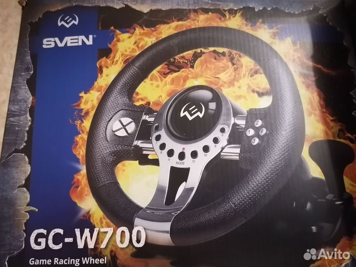 Игровой руль Sven gc w700