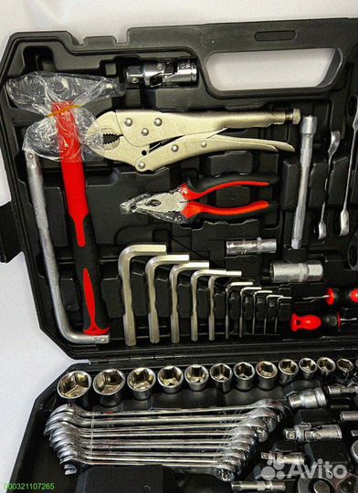 Набор инструментов 150 предметов с молотком (Арт.42363)