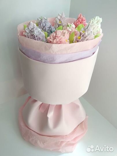 Сладкий букет из зефира