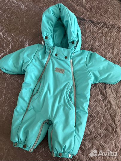 Утепленный комбинезон-трансформер для младенца