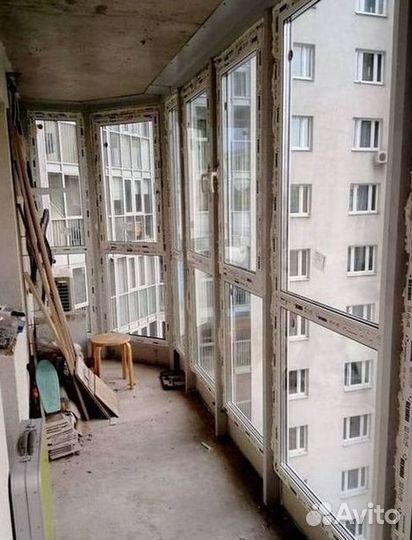 Окна и балконы новые
