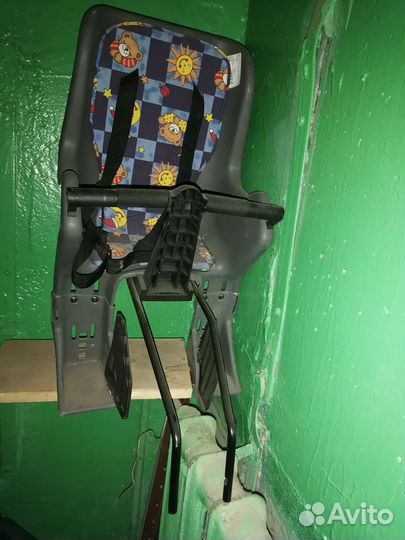 Детское велокресло заднее