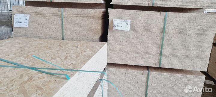 Плита OSB-3 kronospan 9 мм 2440x1220 мм 2.976 м²