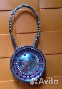 Брелок с игральной рулеткой с шариком