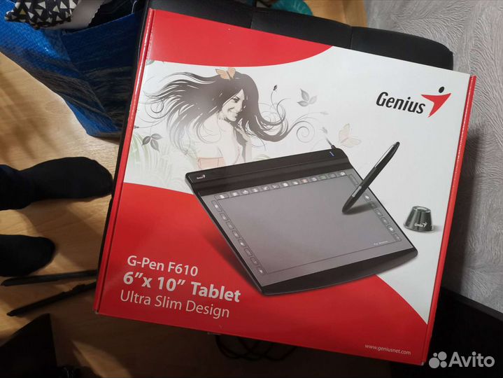 Графический планшет genius g-pen f610