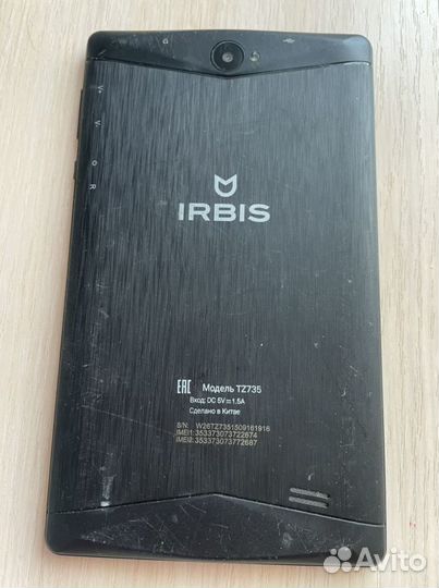 Планшет irbis