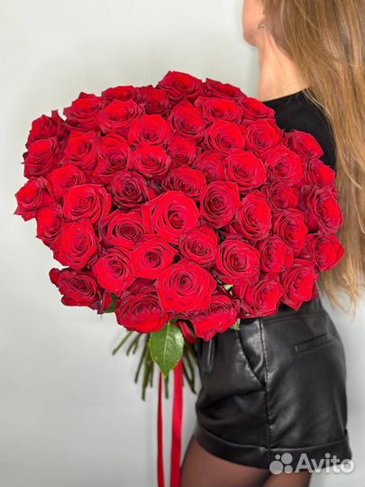 Розы / букет из 101 розы / букет из 51 розы