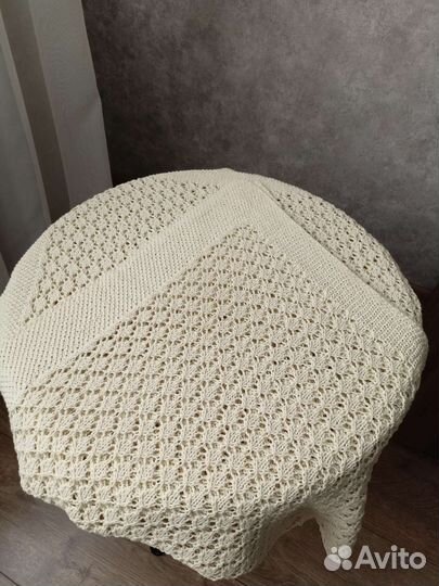 Плед детский вязаный ручная работа