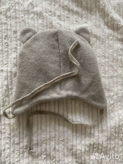 Шапка детская кашемир шерсть 46-48