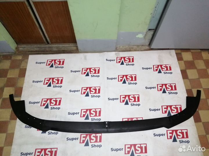 Сплиттер (губа) на передний бампер bmw 4 f32 m4