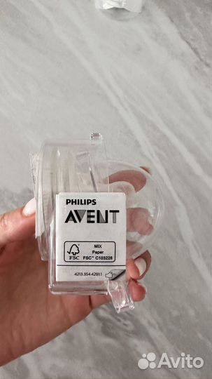Соска на бутылочку avent от 0