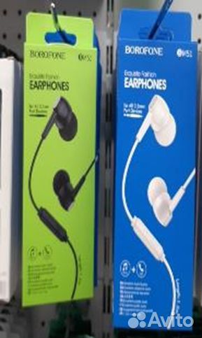 Наушники с микрофоном borofone M51