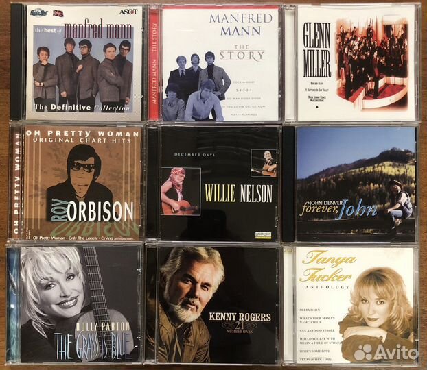 Джаз, соул, кантри компакт-диски CD