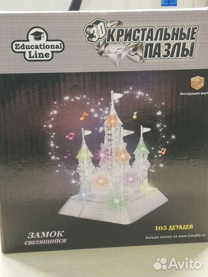 3D пазп Crystal Puzzle Башня