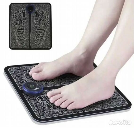 Массажер для ног коврик электрический новый