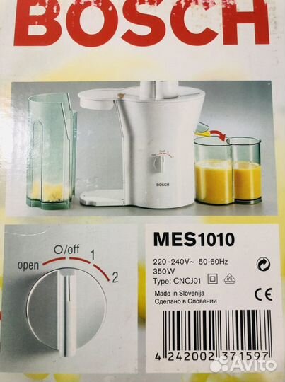 Соковыжималка Bosch MES 1010