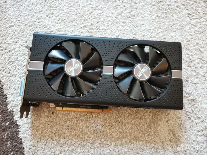 Видеокарта rx580 4gb Sapphire Nitto+