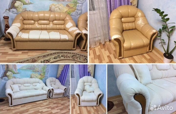 Перетяжка мебели