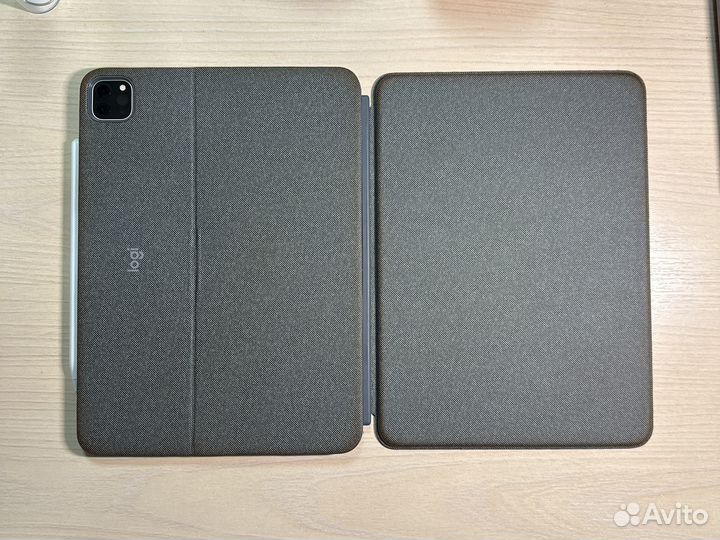 Клавиатура logitech combo touch на iPad pro 11