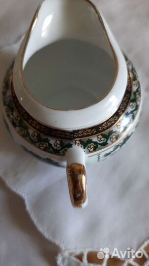 Молочник фарфор Японские сцены