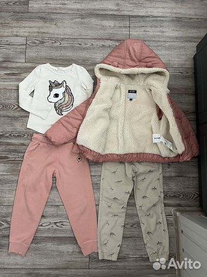 Детские вещи H&M, kiabi, пакетом