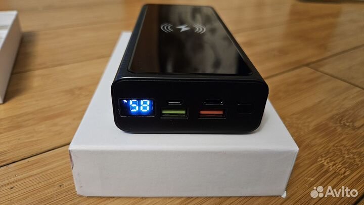 Беспроводной внешний аккумулятор 20000 mAh