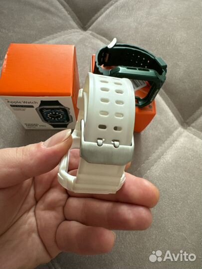 Ремешок с бампером для Apple Watch 42/44/45 mm