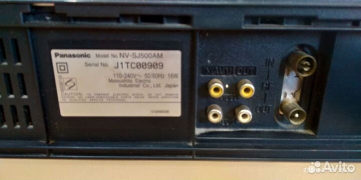 Видеомагнитофон panasonic
