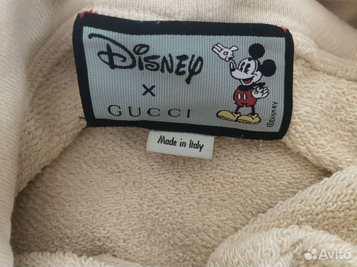 Худи gucci x Disney Mickey Mouse Оригинал