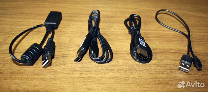 USB переходники, удлинитель и телефонный кабель