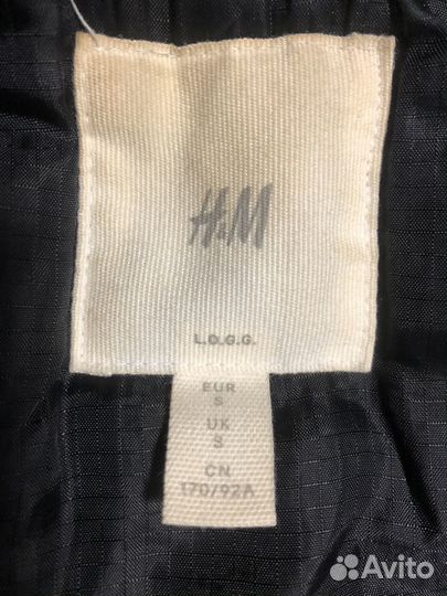 Мужская куртка утепленная S размер H&M