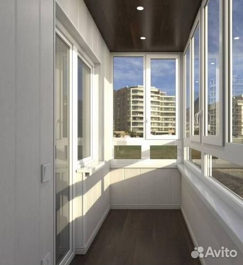 Остекление балкона