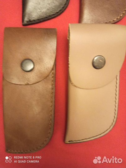 Ножны для складных ножей, мультитулов, кожа