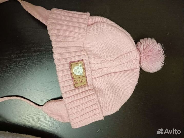 Шапка шлем для девочки