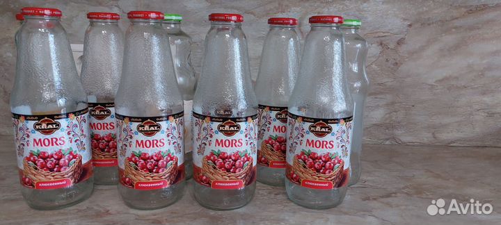 Бутылка стеклянная