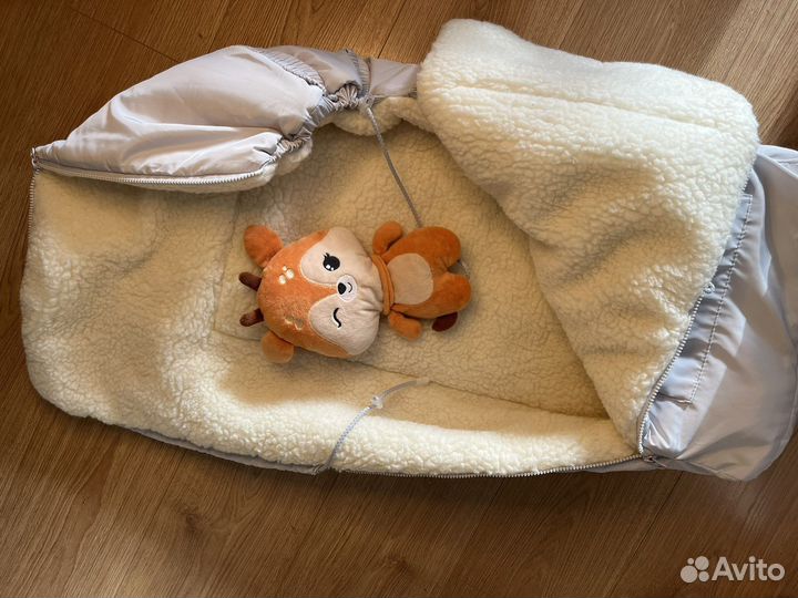 Детский меховой конверт/конверт овчина